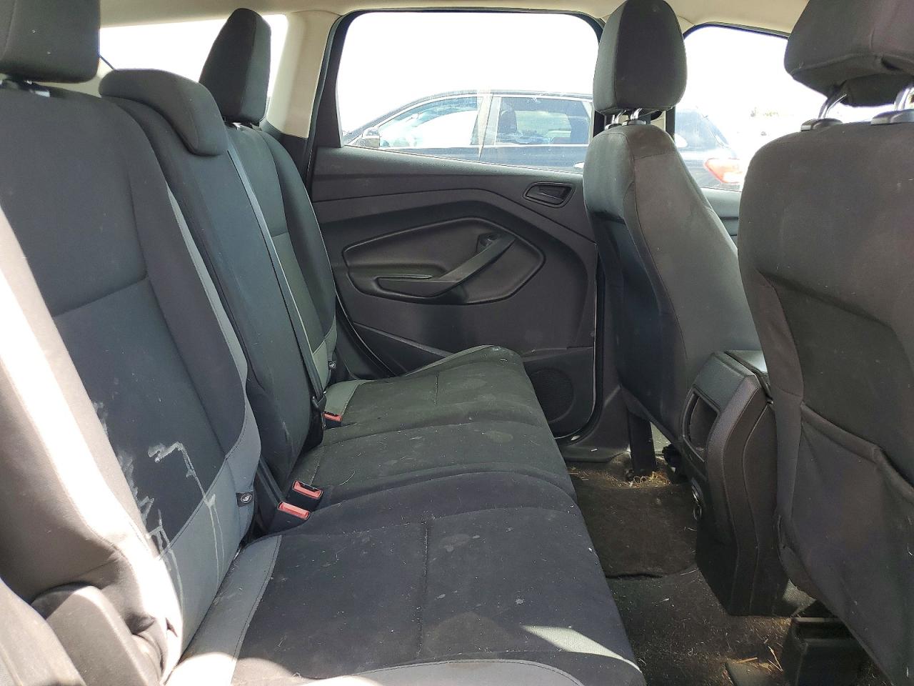 2014 Ford Escape S Silver vin: 1FMCU0F76EUD80656