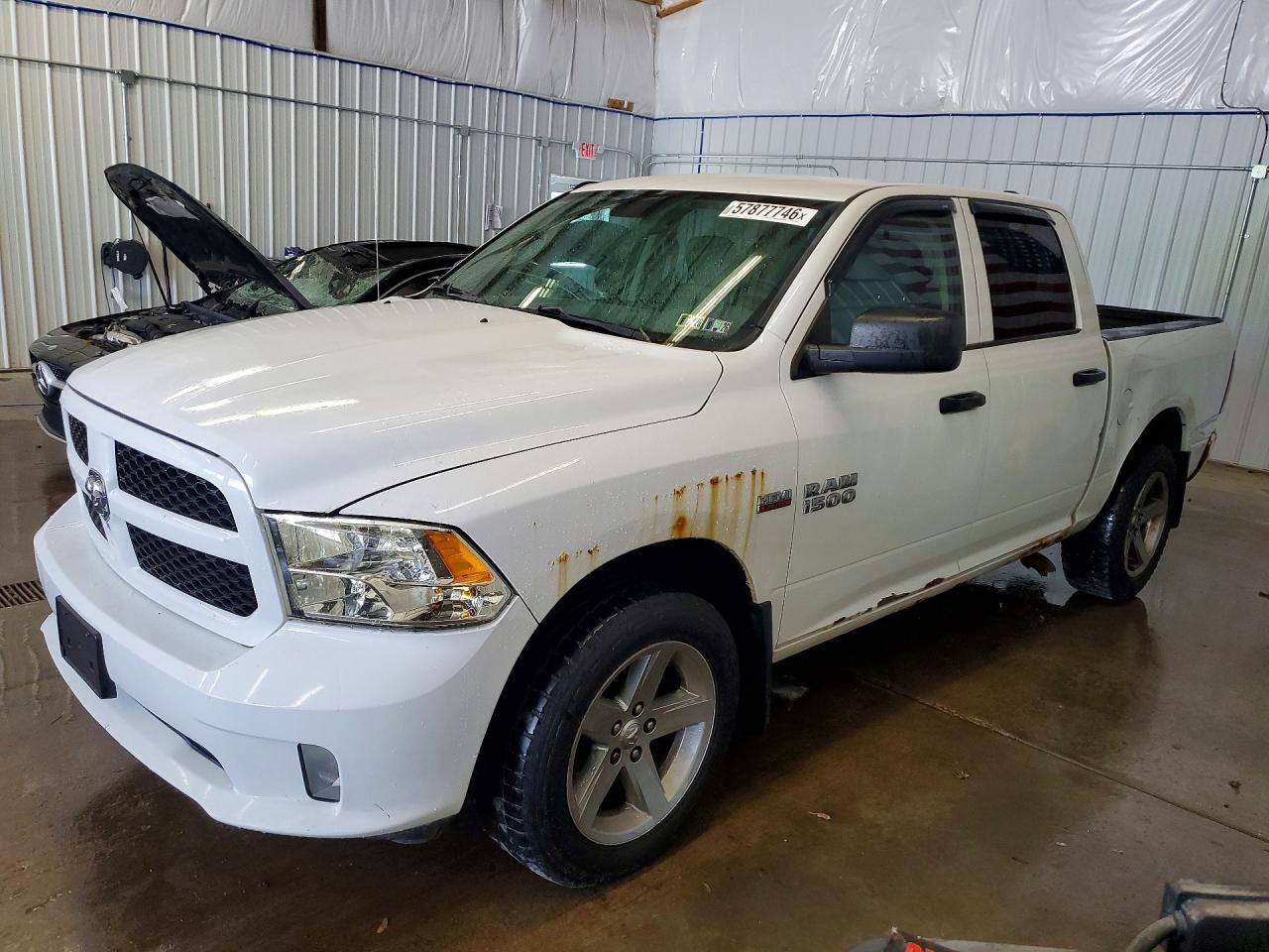 2014 Ram 1500 St White vin: 1C6RR7KTXES169118