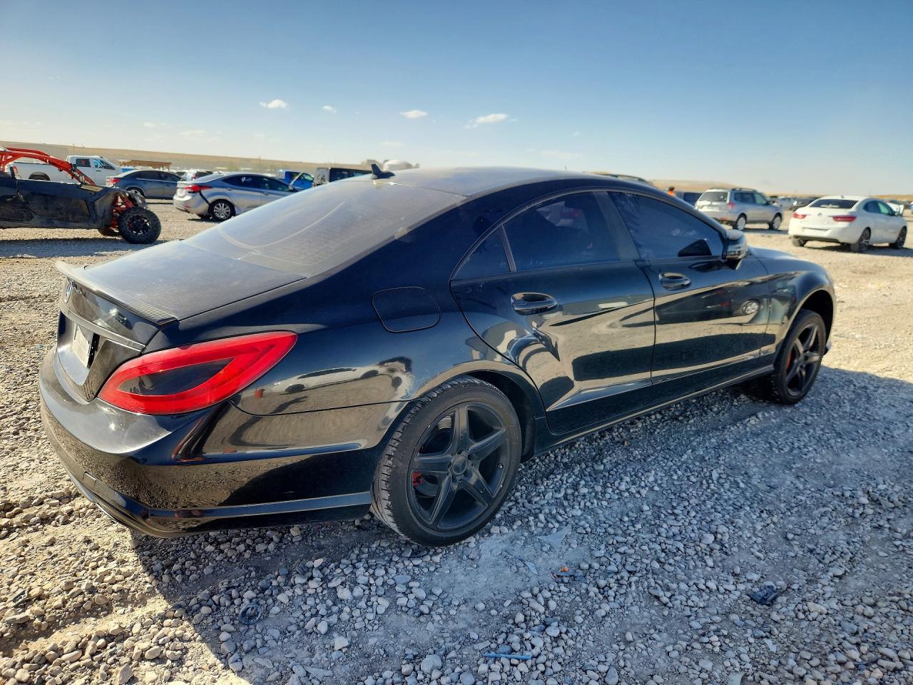 2014 Mercedes-benz Cls 550 4matic Black vin: WDDLJ9BB1EA127005