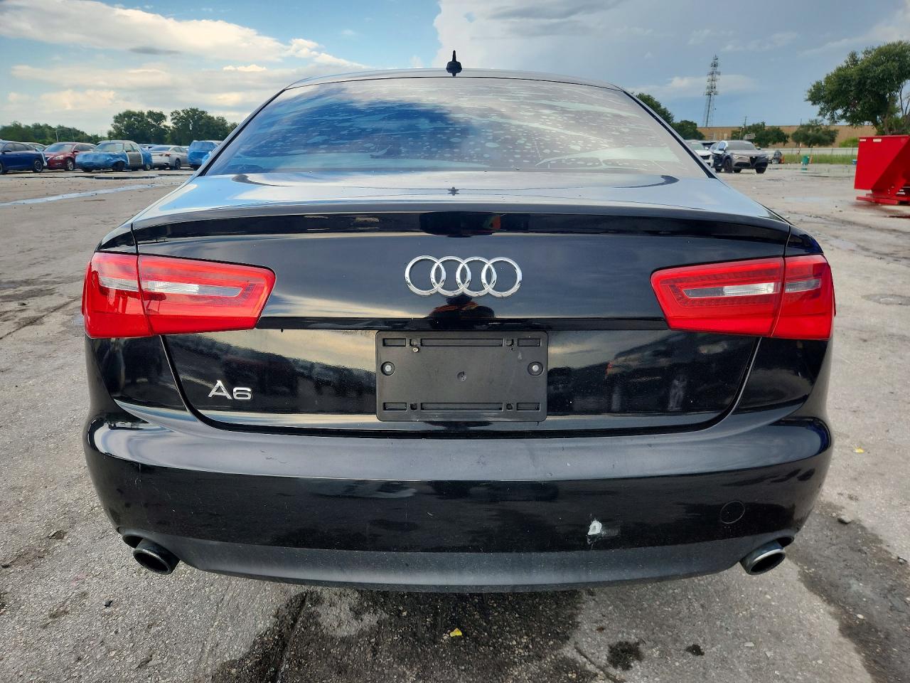 2015 Audi A6 Premium Black vin: WAUCFAFC3FN015474