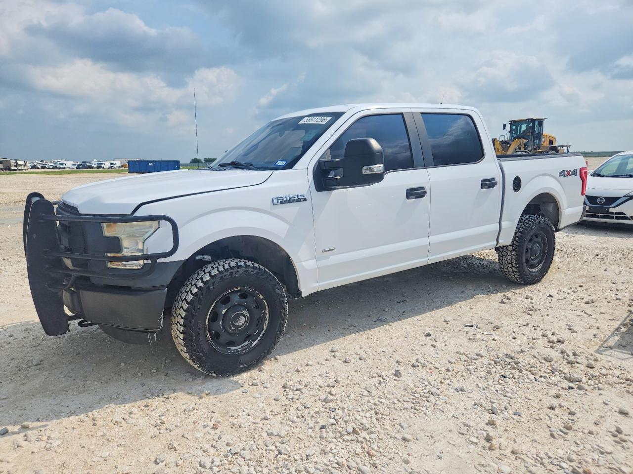 2015 Ford F150 Supercrew White vin: 1FTEW1EG1FKE51869