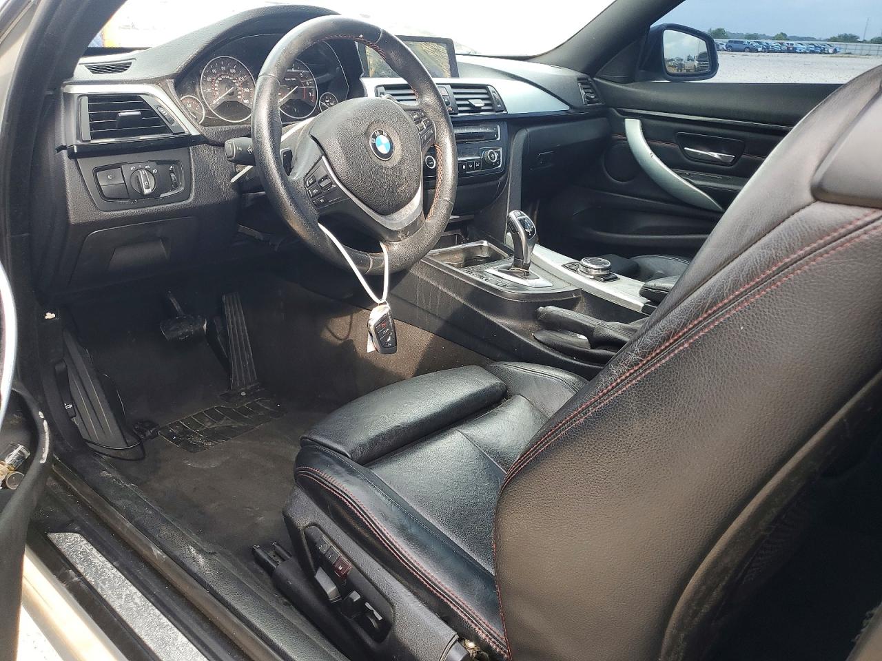 2014 Bmw 428 I Silver vin: WBA3N3C57EF711056