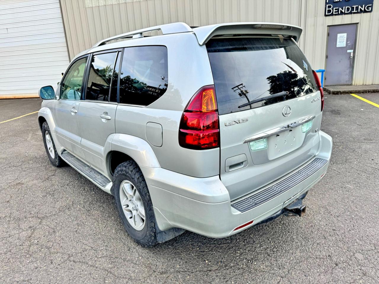 2003 Lexus Gx 470 Base Silver vin: JTJBT20X130004567