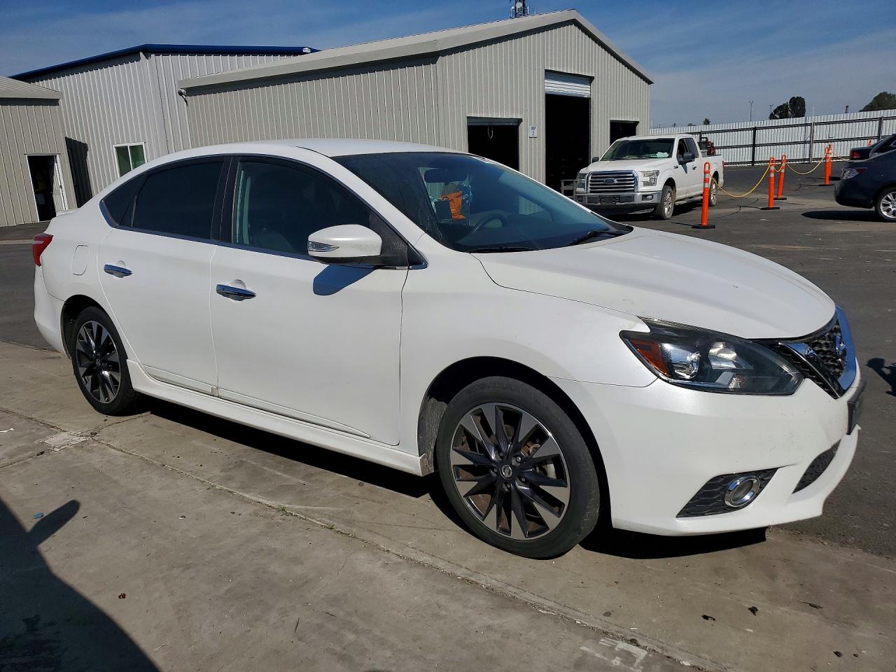 2019 Nissan Sentra Sr White vin: 3N1AB7AP4KY254731