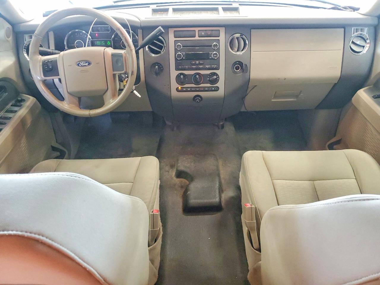 2009 Ford Expedition Xlt White vin: 1FMFU16529EA71087