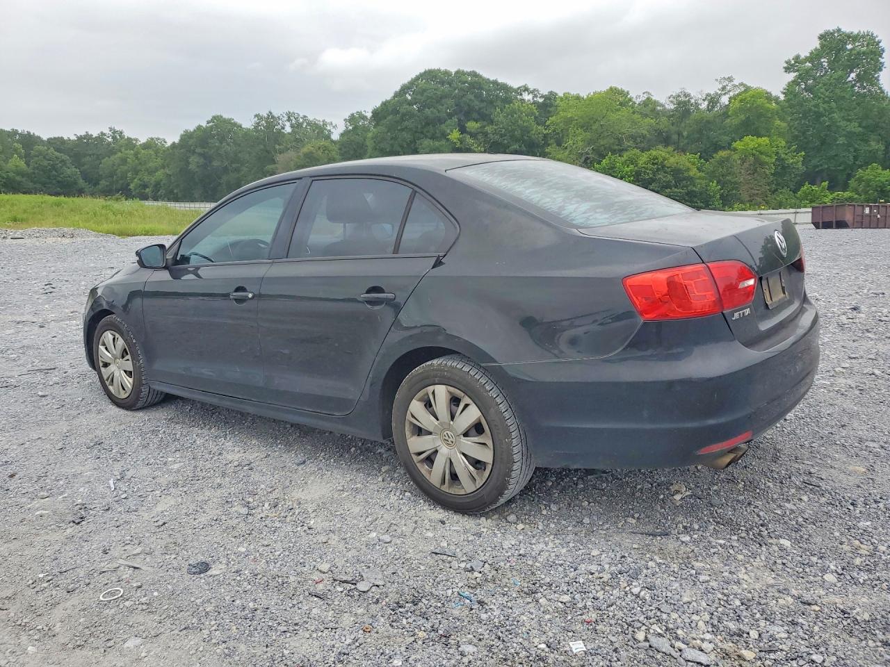 2012 Volkswagen Jetta Se Black vin: 3VWDP7AJ1CM131482