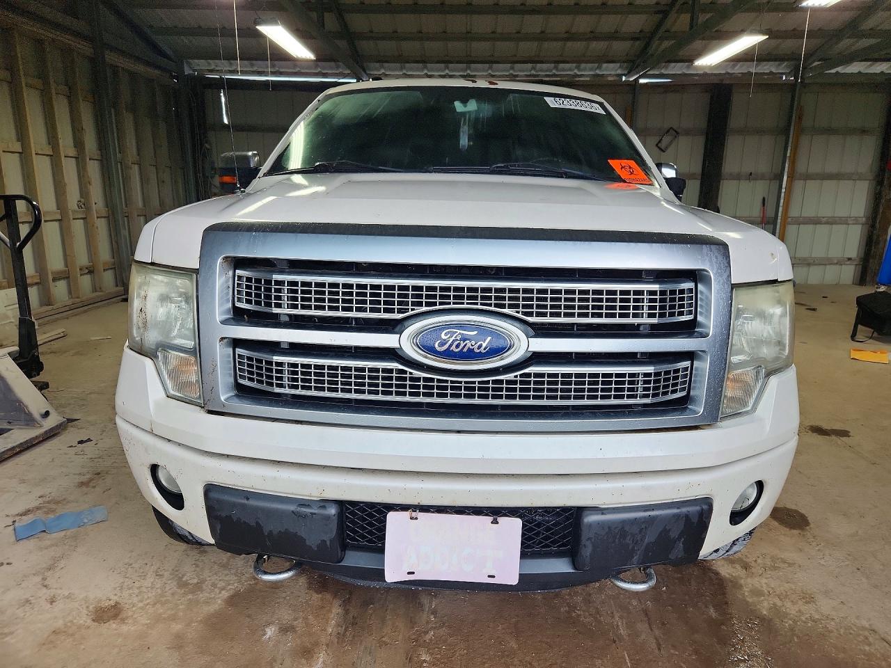2011 Ford F150 Supercrew White vin: 1FTFW1ET8BFB47586