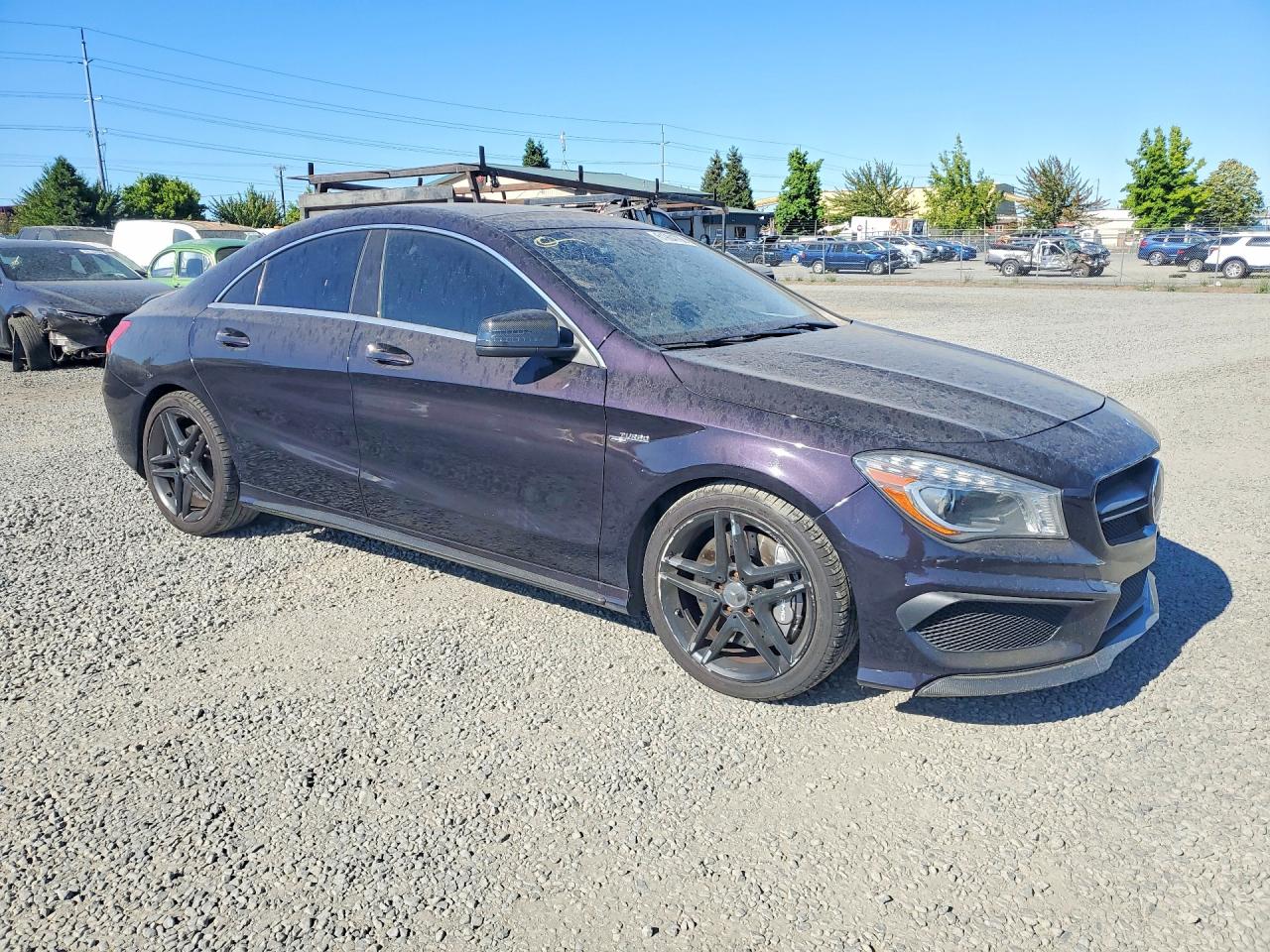 2014 Mercedes-benz Cla 45 Amg Black vin: WDDSJ5CB0EN086345