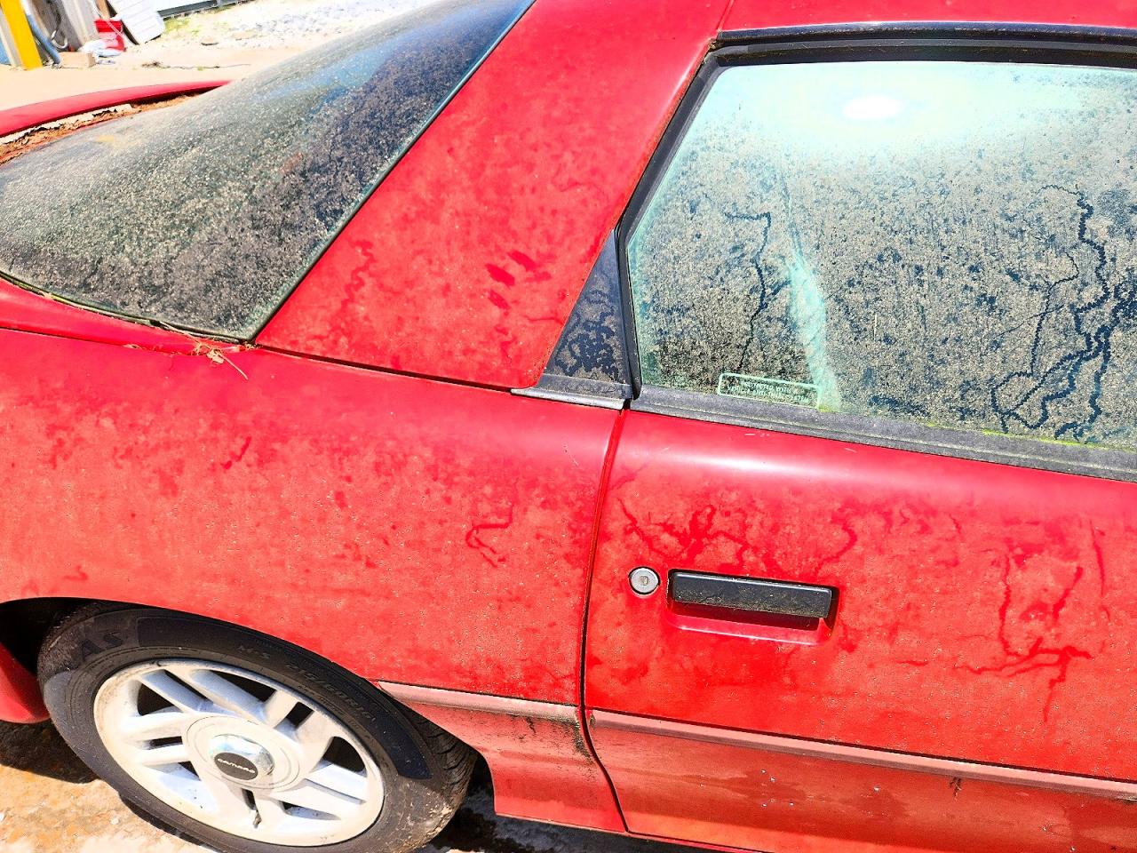 1995 Chevrolet Camaro Red vin: 2G1FP22S9S2104111
