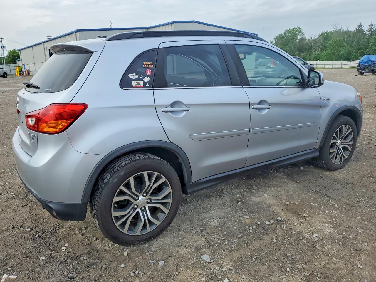 2016 Mitsubishi Outlander Sport Sel Silver vin: JA4AR4AW1GZ056310