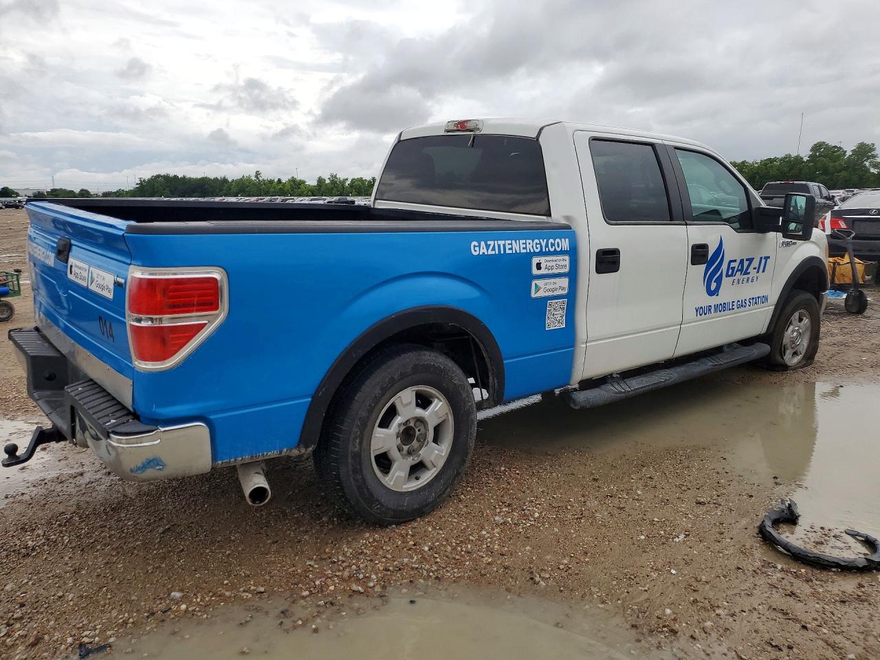 2010 Ford F150 Supercrew White vin: 1FTFW1EV7AFB51449