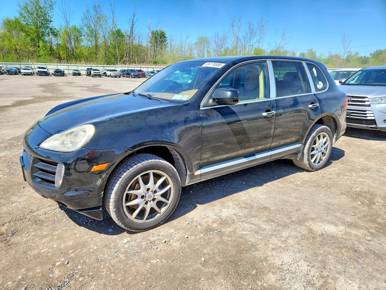 2008 Porsche Cayenne S Black vin: WP1AB29PX8LA45711