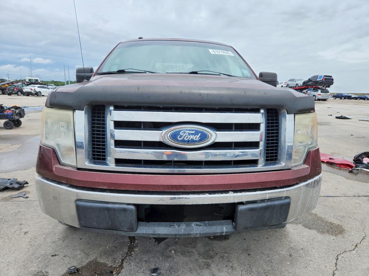 2010 Ford F150 Supercrew Red vin: 1FTEW1C89AKB59844