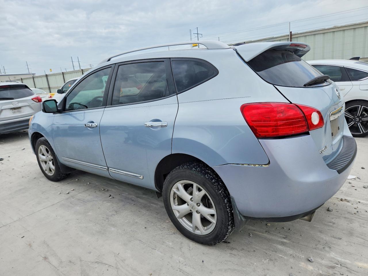 2011 Nissan Rogue S Blue vin: JN8AS5MT2BW171711