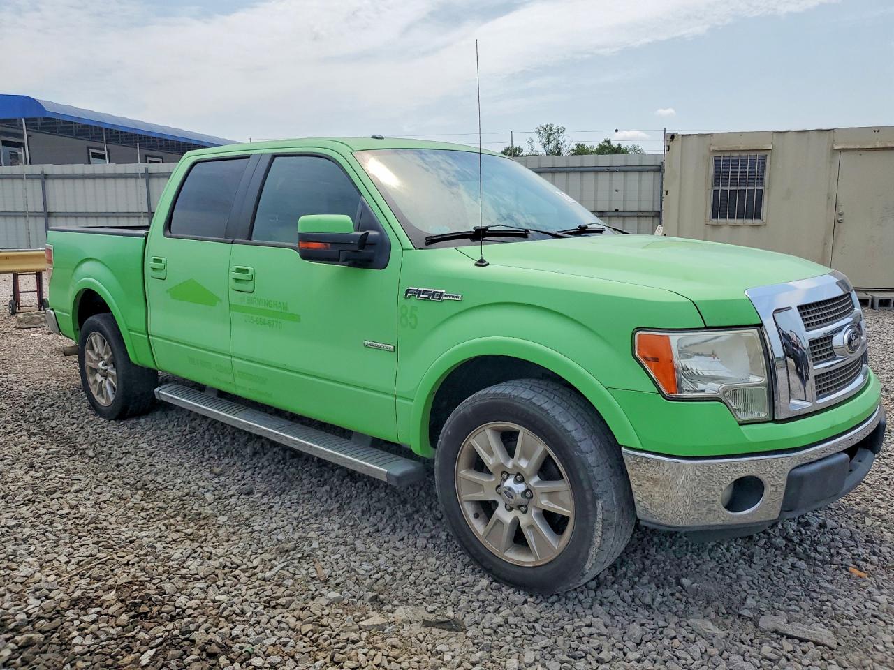 2012 Ford F150 Supercrew Green vin: 1FTFW1CT0CFB31984
