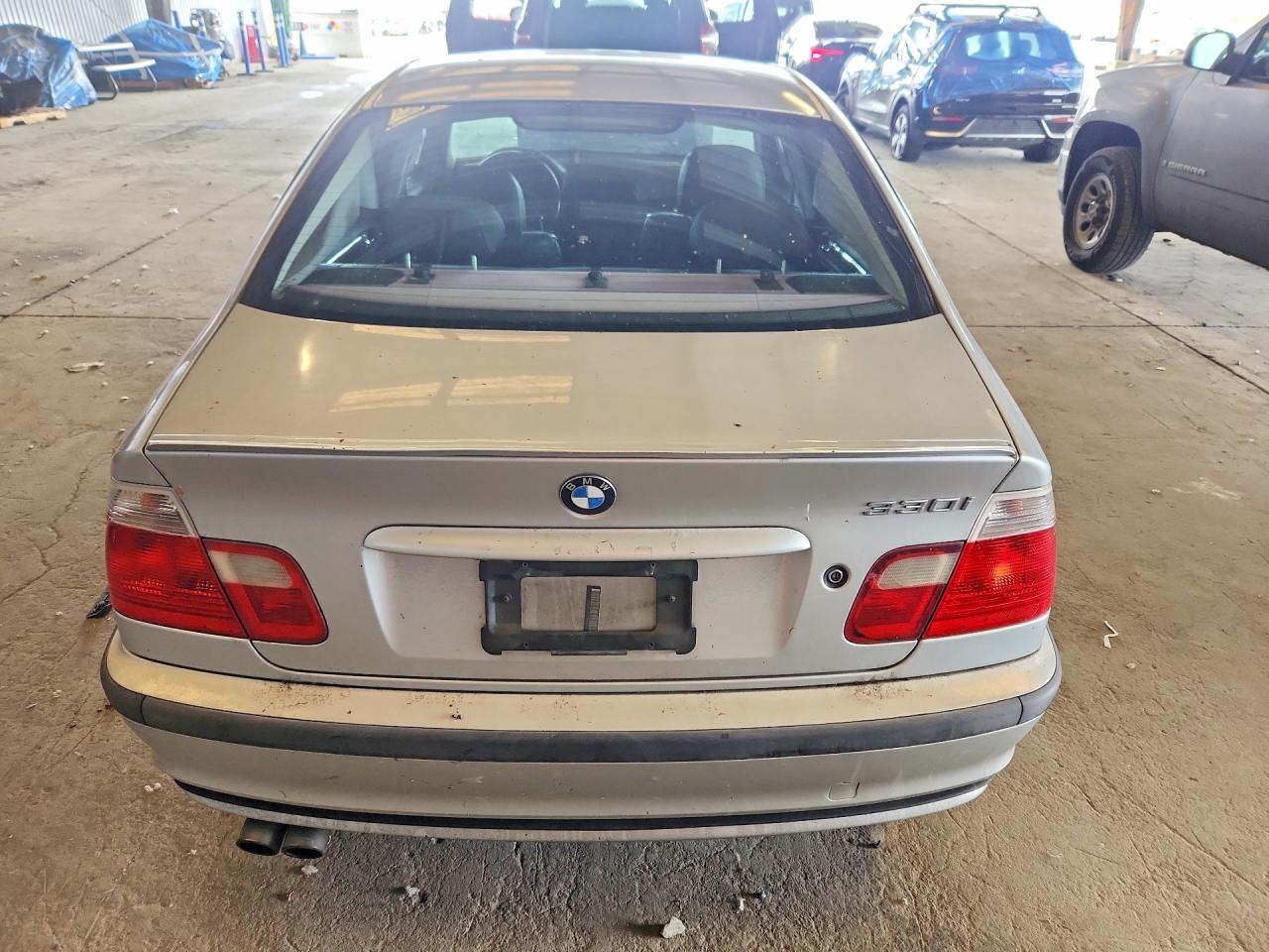 2001 Bmw 330 I Silver vin: WBAAV53411FK46908