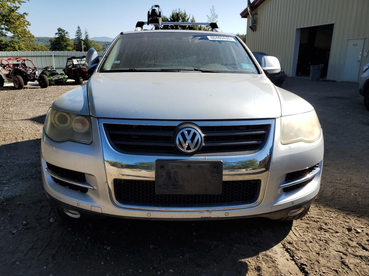 2008 Volkswagen Touareg 2 V6 Серебряный vin: WVGBE77L98D003434