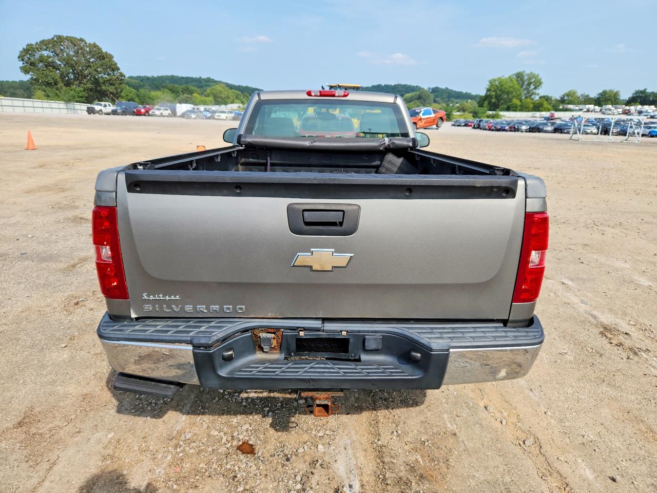 2008 Chevrolet Silverado C1500 Gray vin: 1GCEC14X18Z159191