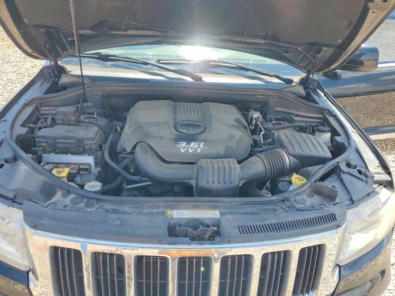 2012 Jeep Grand Cherokee Laredo Black vin: 1C4RJFAG9CC303820