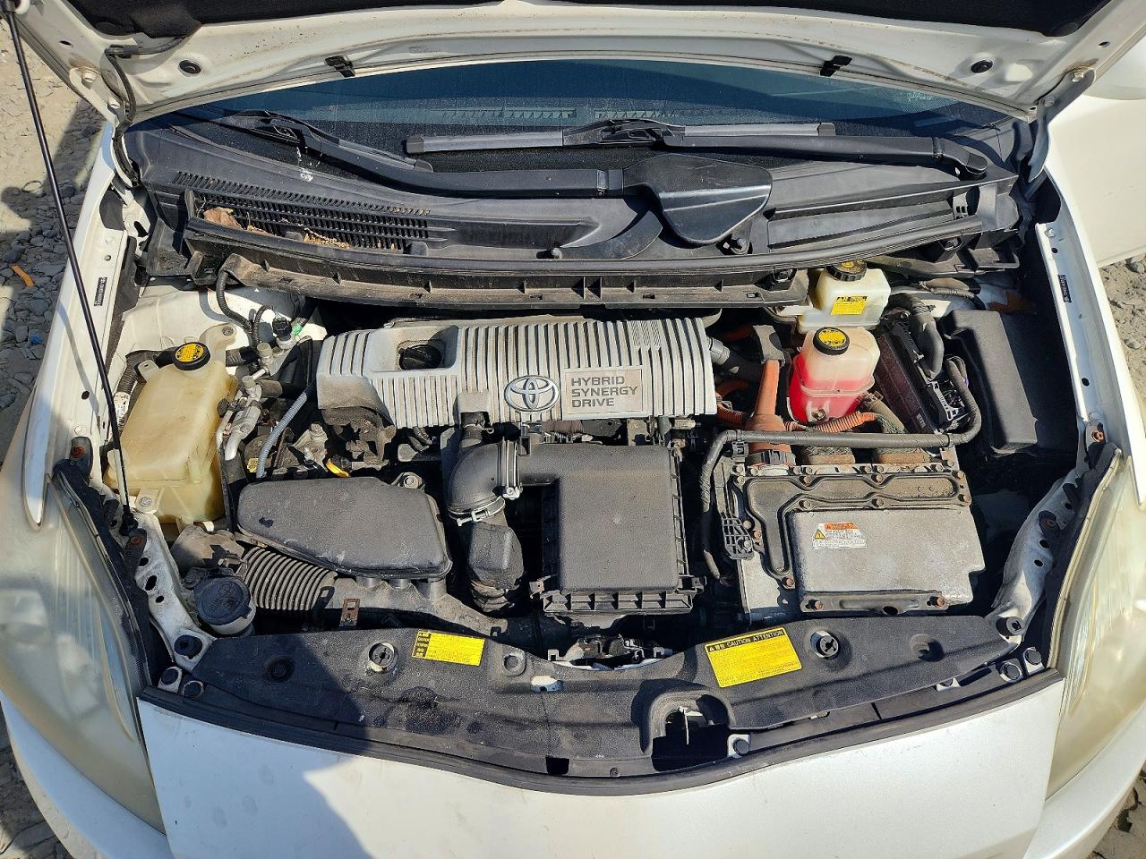 2010 Toyota Prius Iii White vin: JTDKN3DU4A0084513