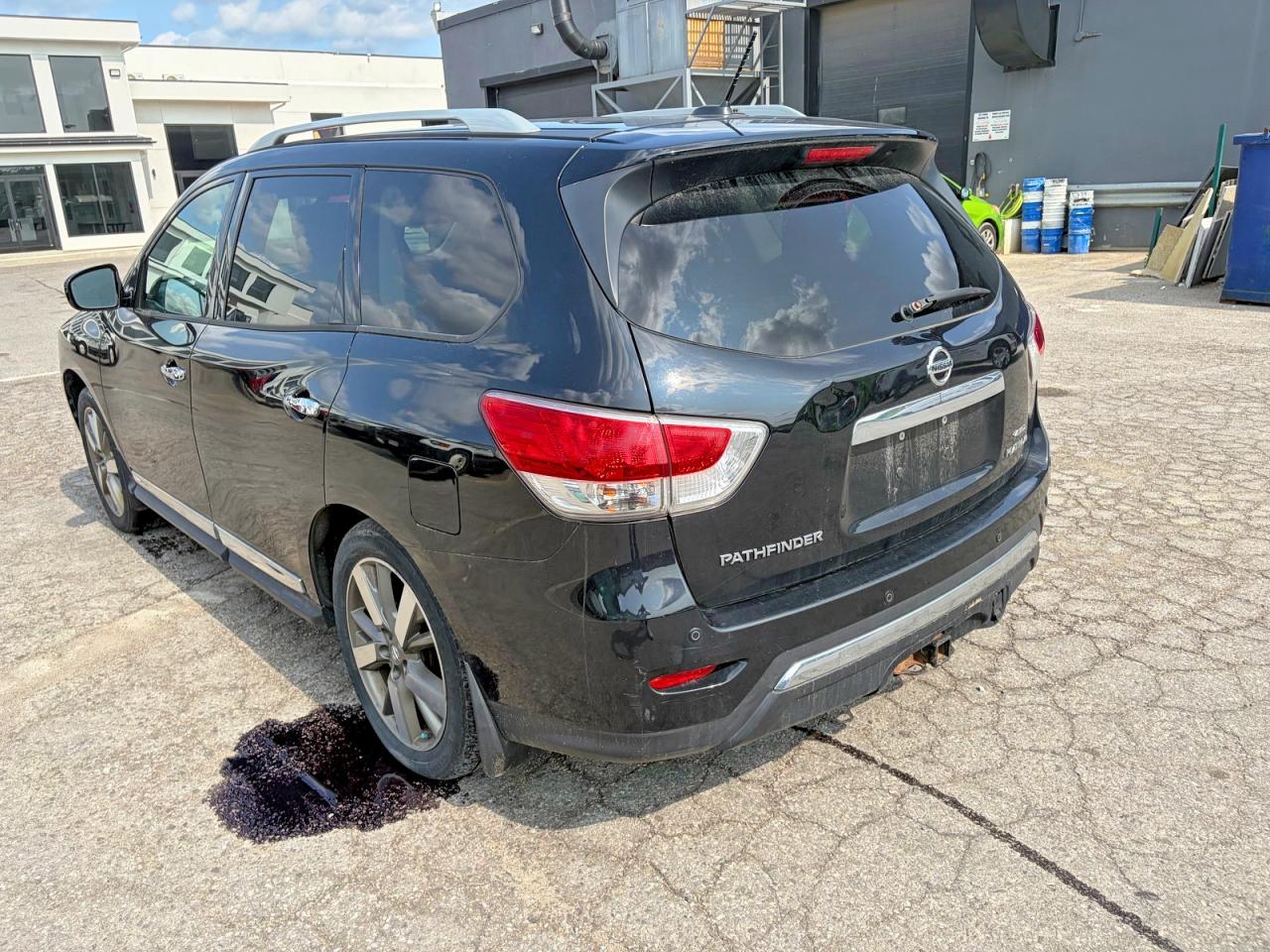 2015 Nissan Pathfinder S Black vin: 5N1AR2MM5FC616590