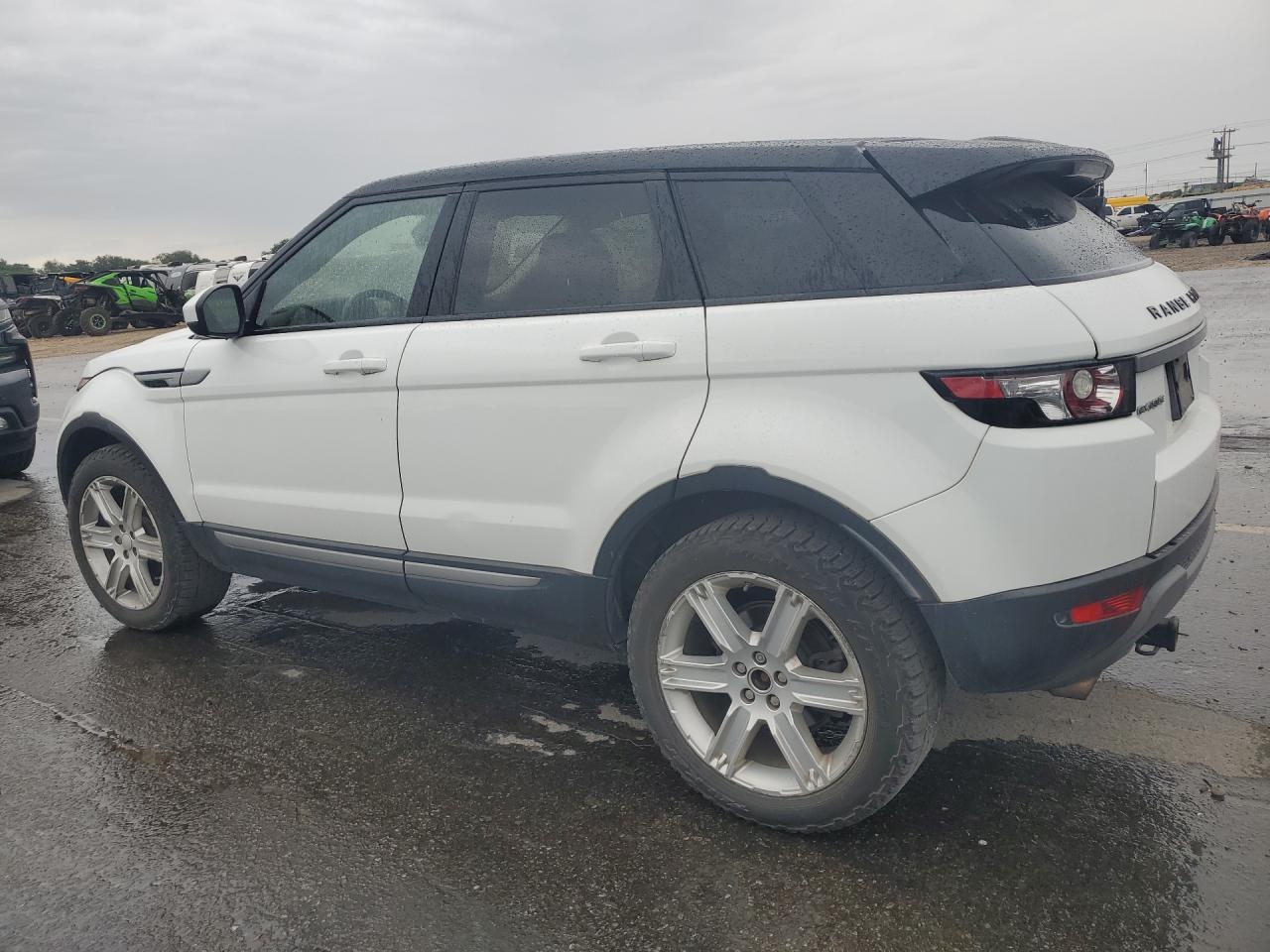 2015 Land Rover Range Rover Evoque Pure Plus White vin: SALVP2BG1FH977500