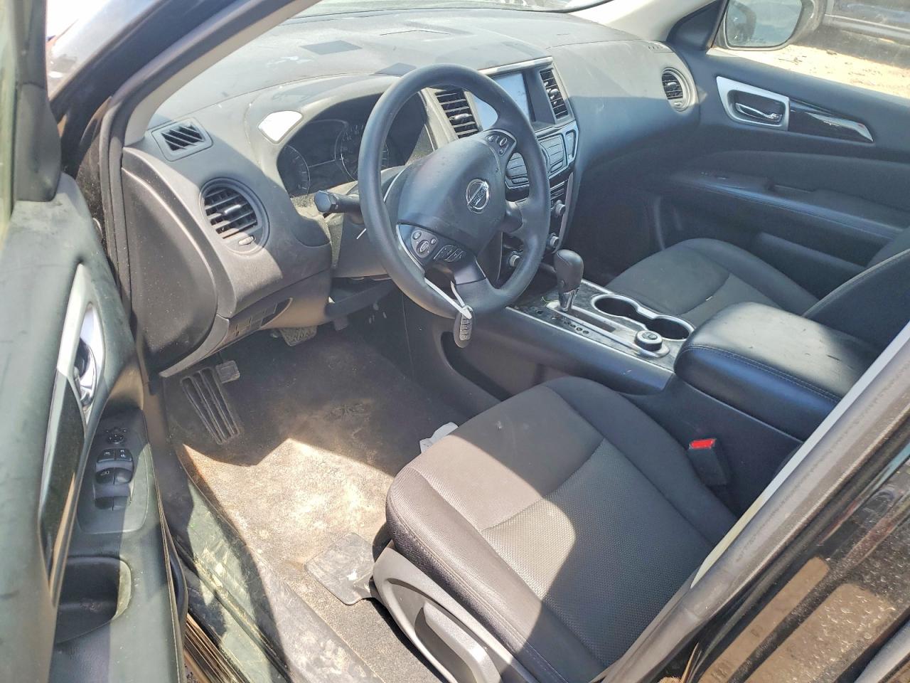 2019 Nissan Pathfinder S Black vin: 5N1DR2MM6KC642705
