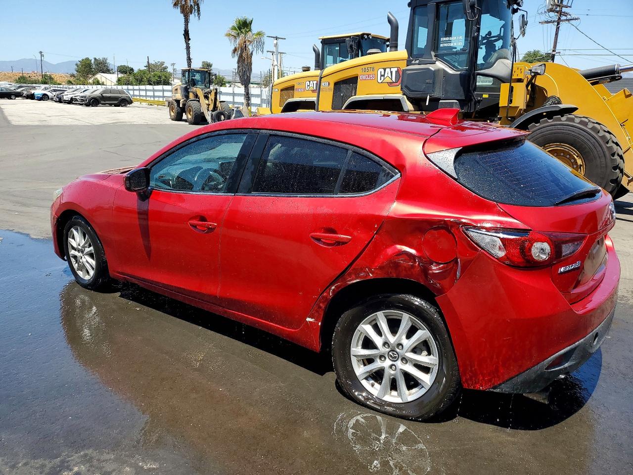 2014 Mazda 3 Grand Touring Red vin: JM1BM1M71E1210134