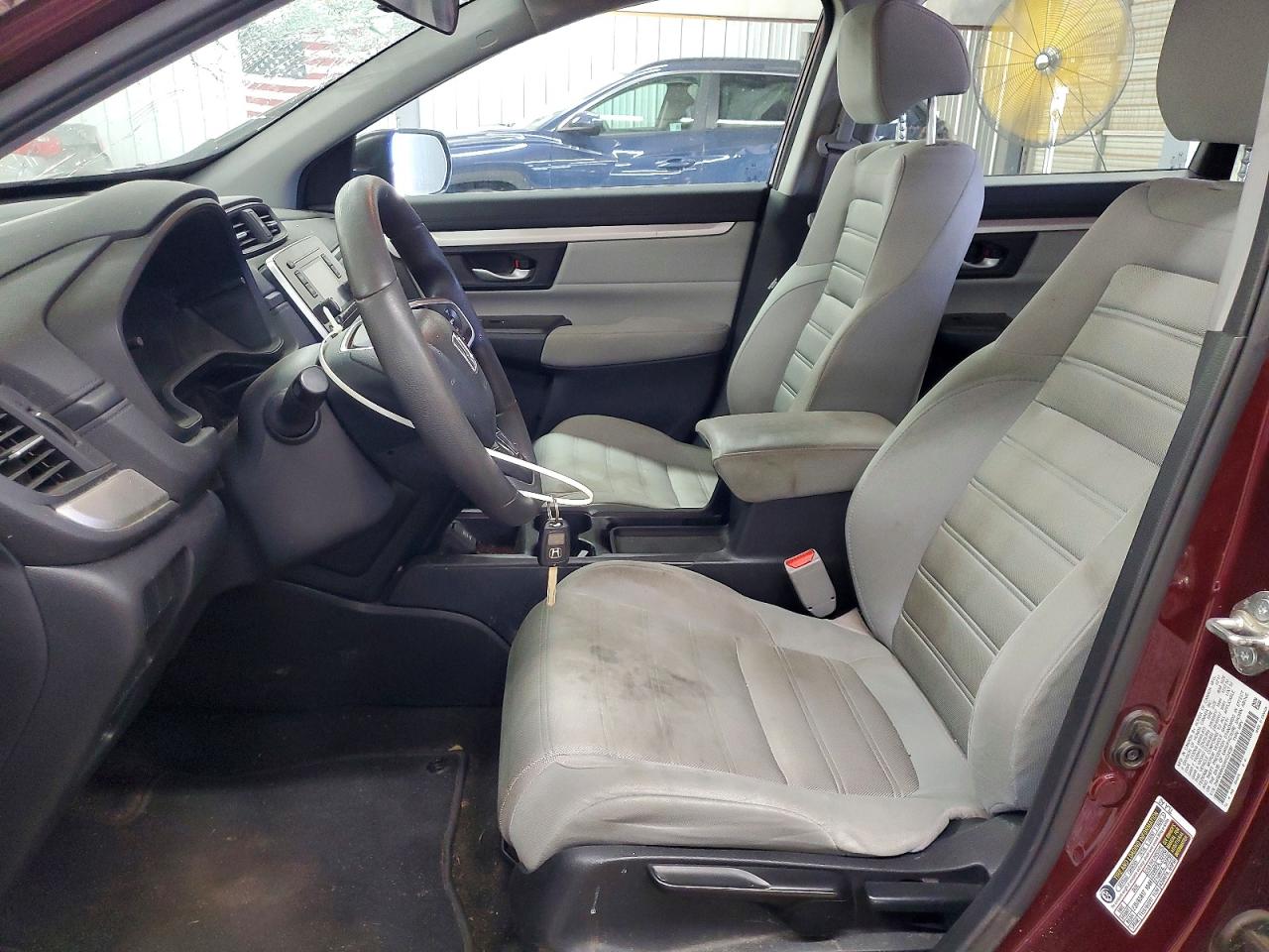 2017 Honda Cr-v Lx Burgundy vin: 2HKRW6H35HH224287