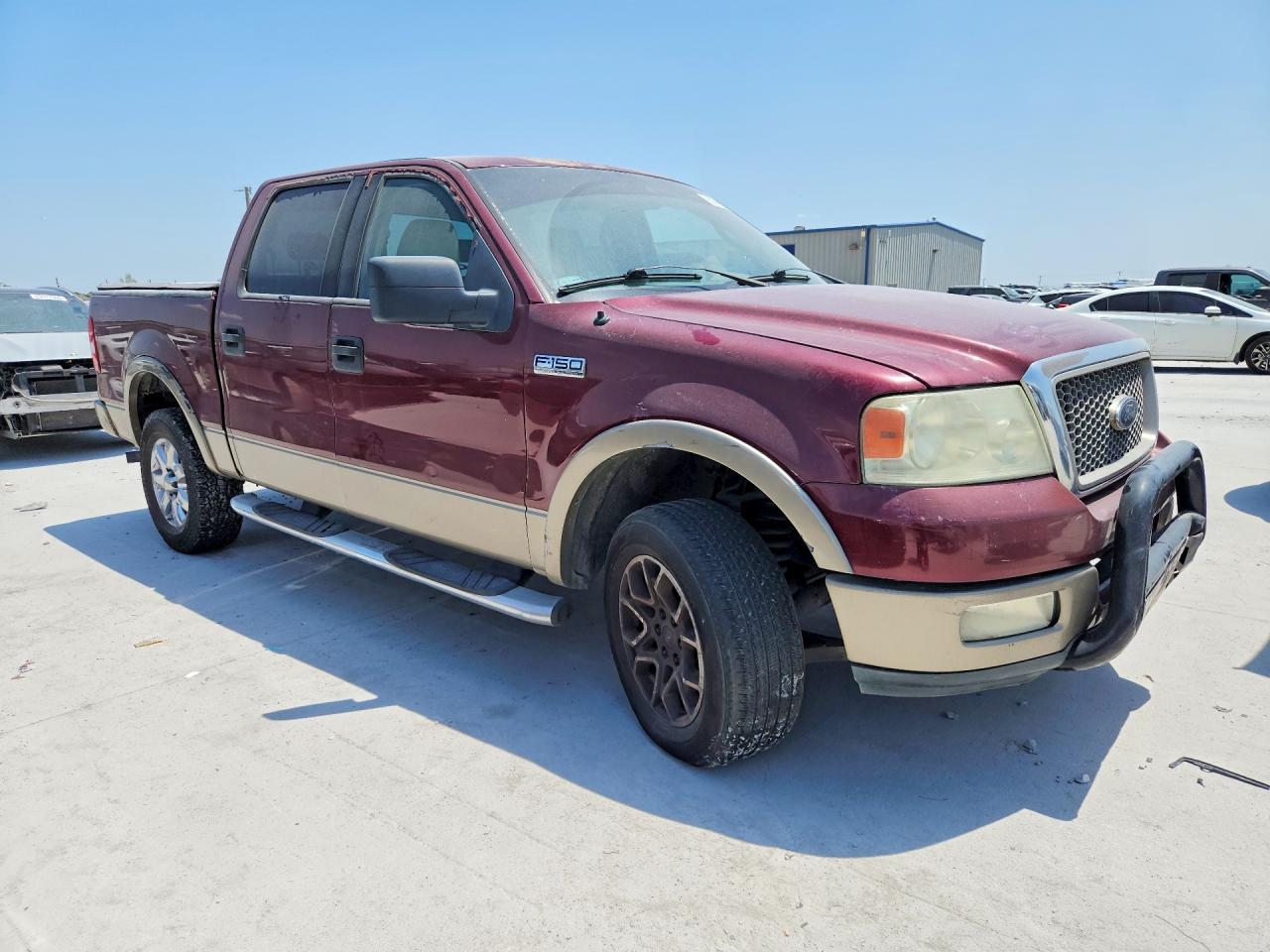 2004 Ford F150 Supercrew Бордовый vin: 1FTPW14524KD64438