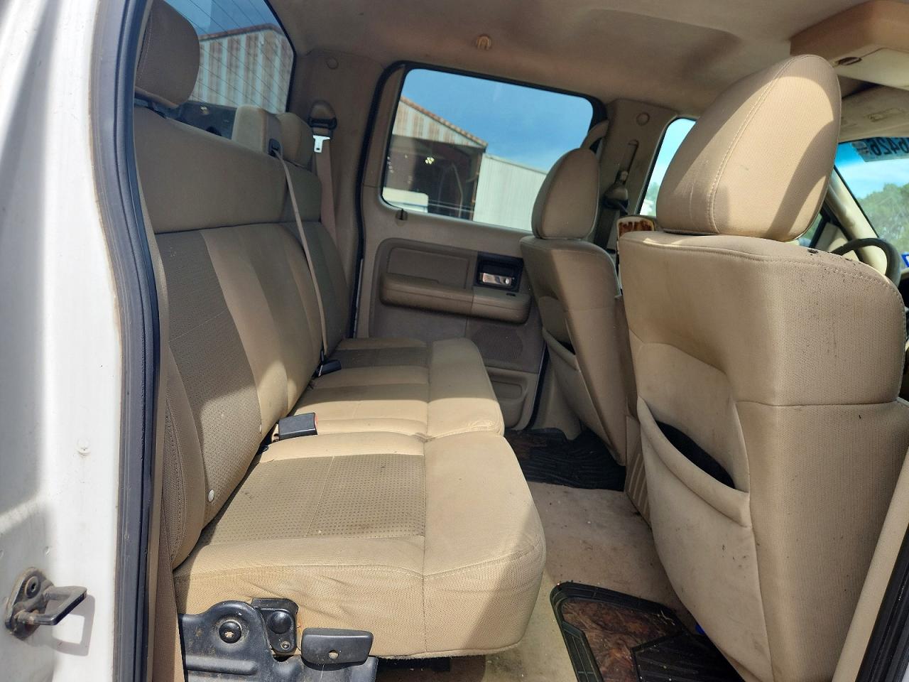 2008 Ford F150 Supercrew White vin: 1FTRW12W28FA93514