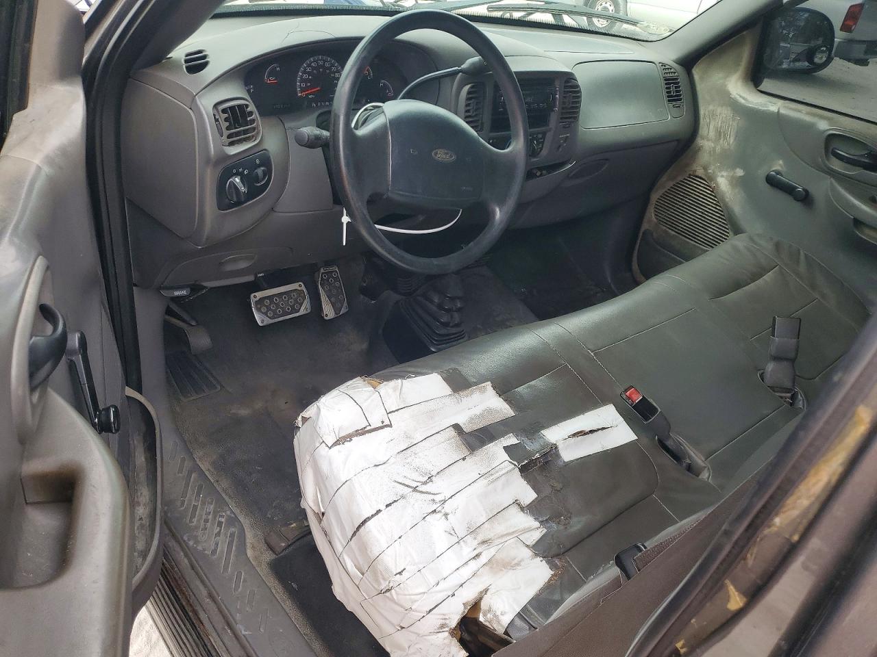 2002 Ford F150 Gray vin: 1FTRX18W42NB58994