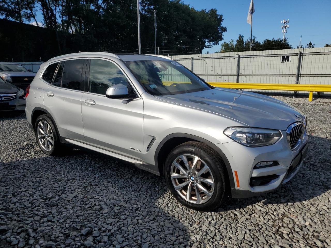 2018 Bmw X3 Xdrive30i Gray vin: 5UXTR9C5XJLD62188