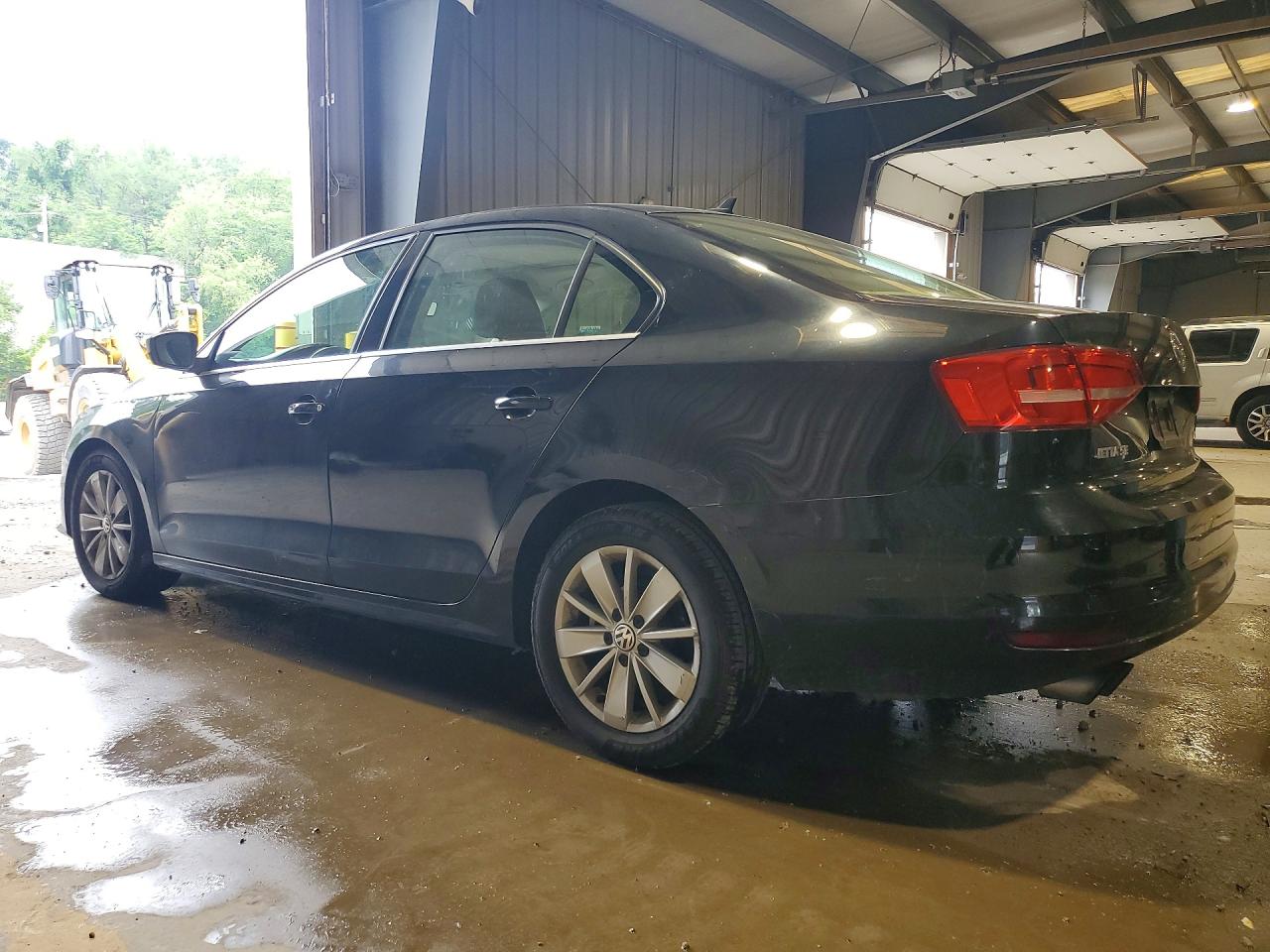 2015 Volkswagen Jetta Se Black vin: 3VWD17AJ0FM290953