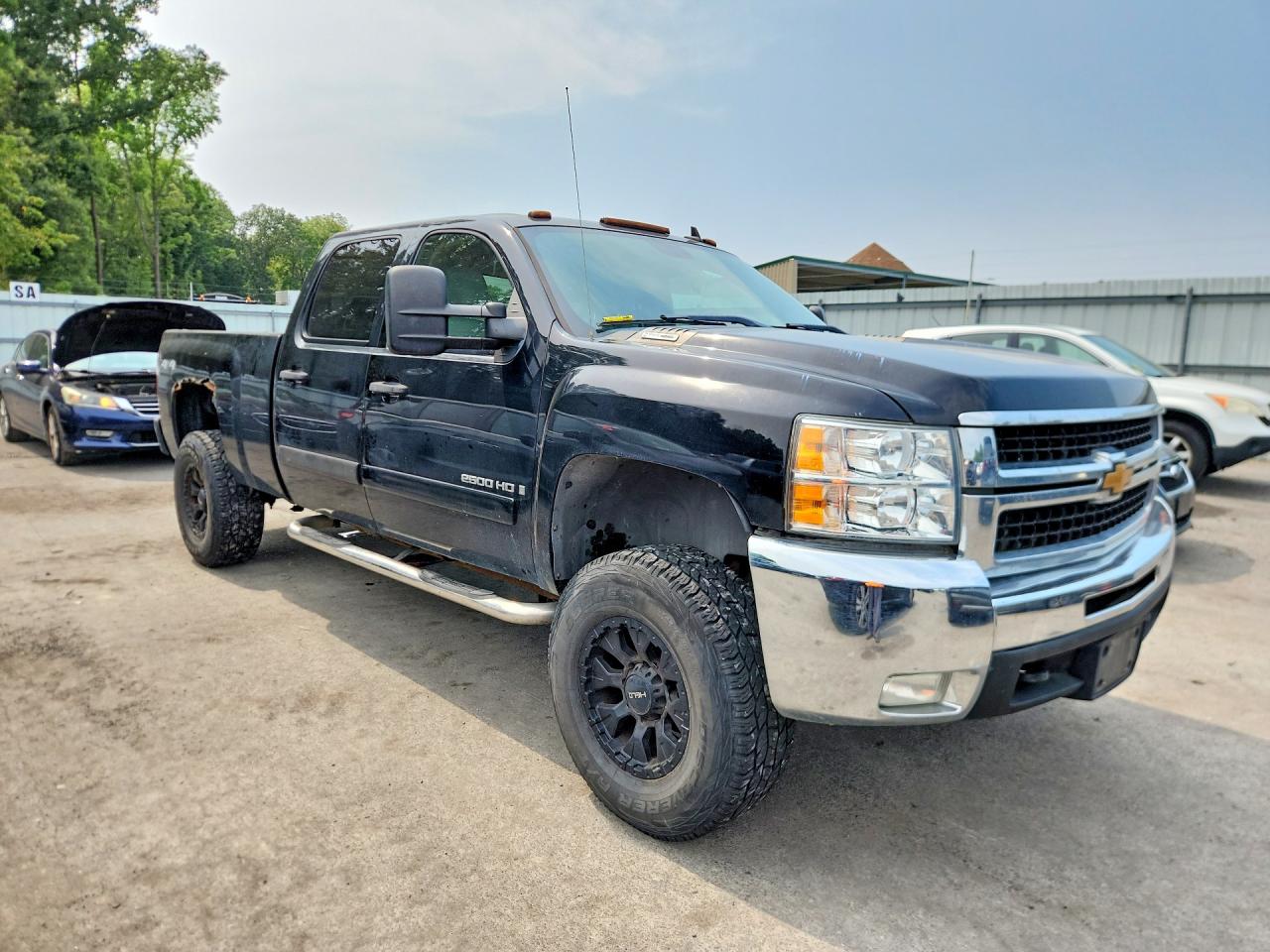 2007 Chevrolet Silverado K2500 Heavy Duty Черный vin: 1GCHK236X7F506743
