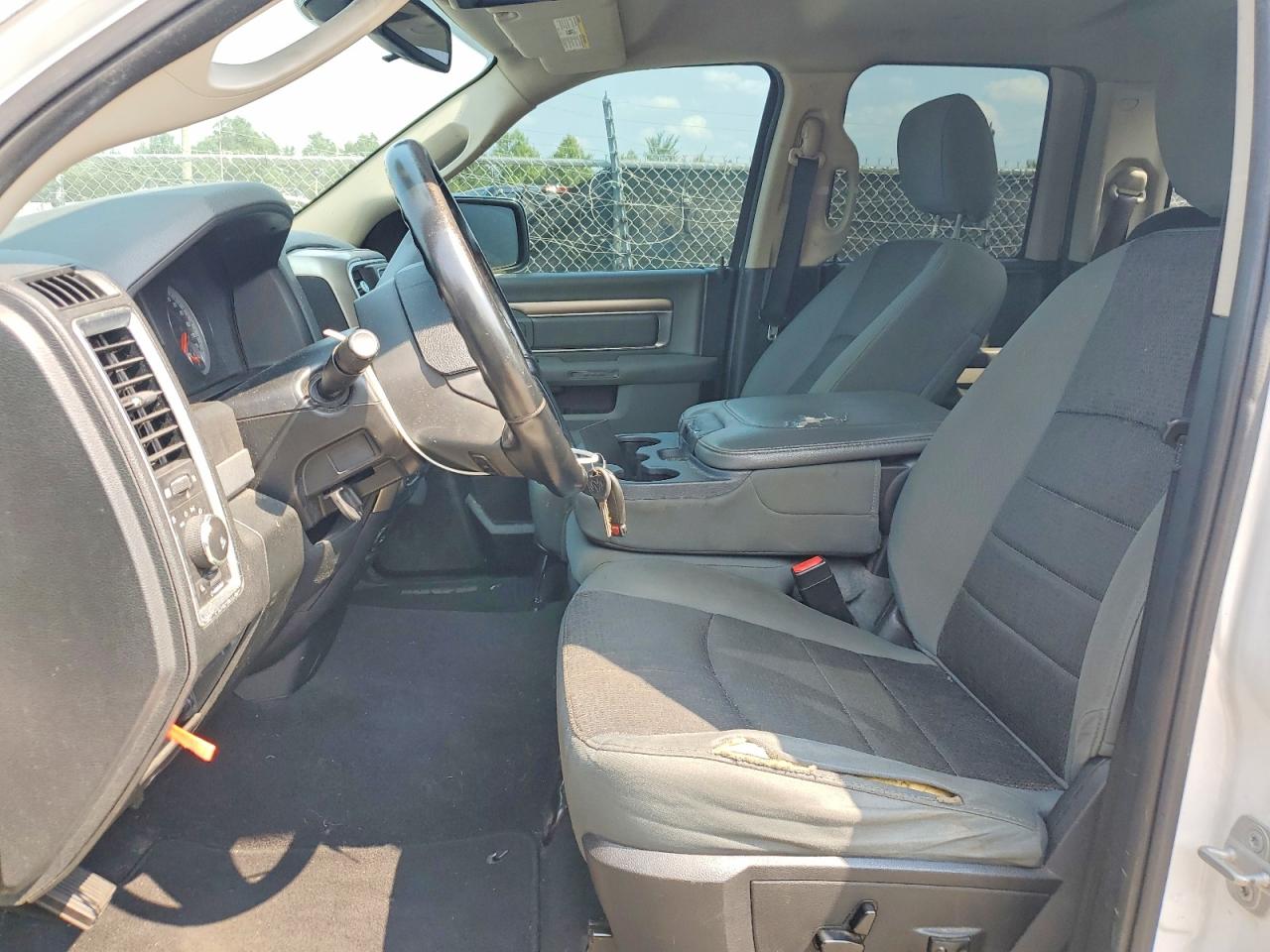 2014 Ram 1500 Slt White vin: 1C6RR7GT0ES325384