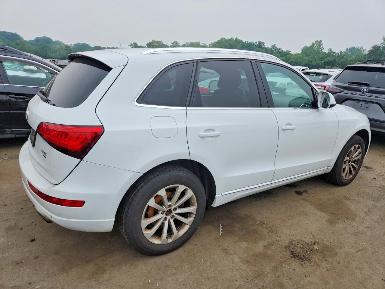 2014 Audi Q5 Premium Plus White vin: WA1LFAFP8EA027772