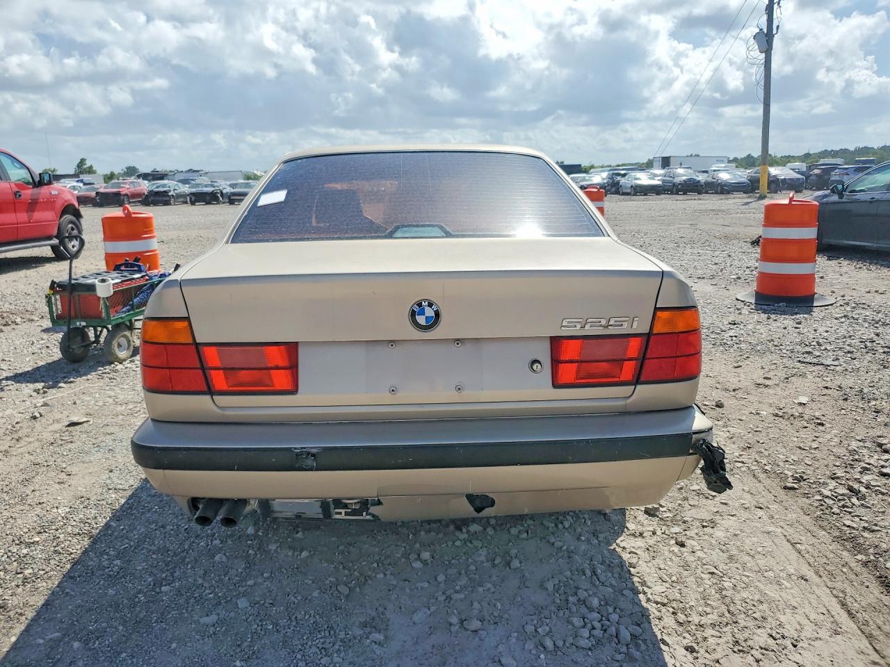 1995 Bmw 525 I Automatic Желто-коричневый vin: WBAHD6320SGK85913
