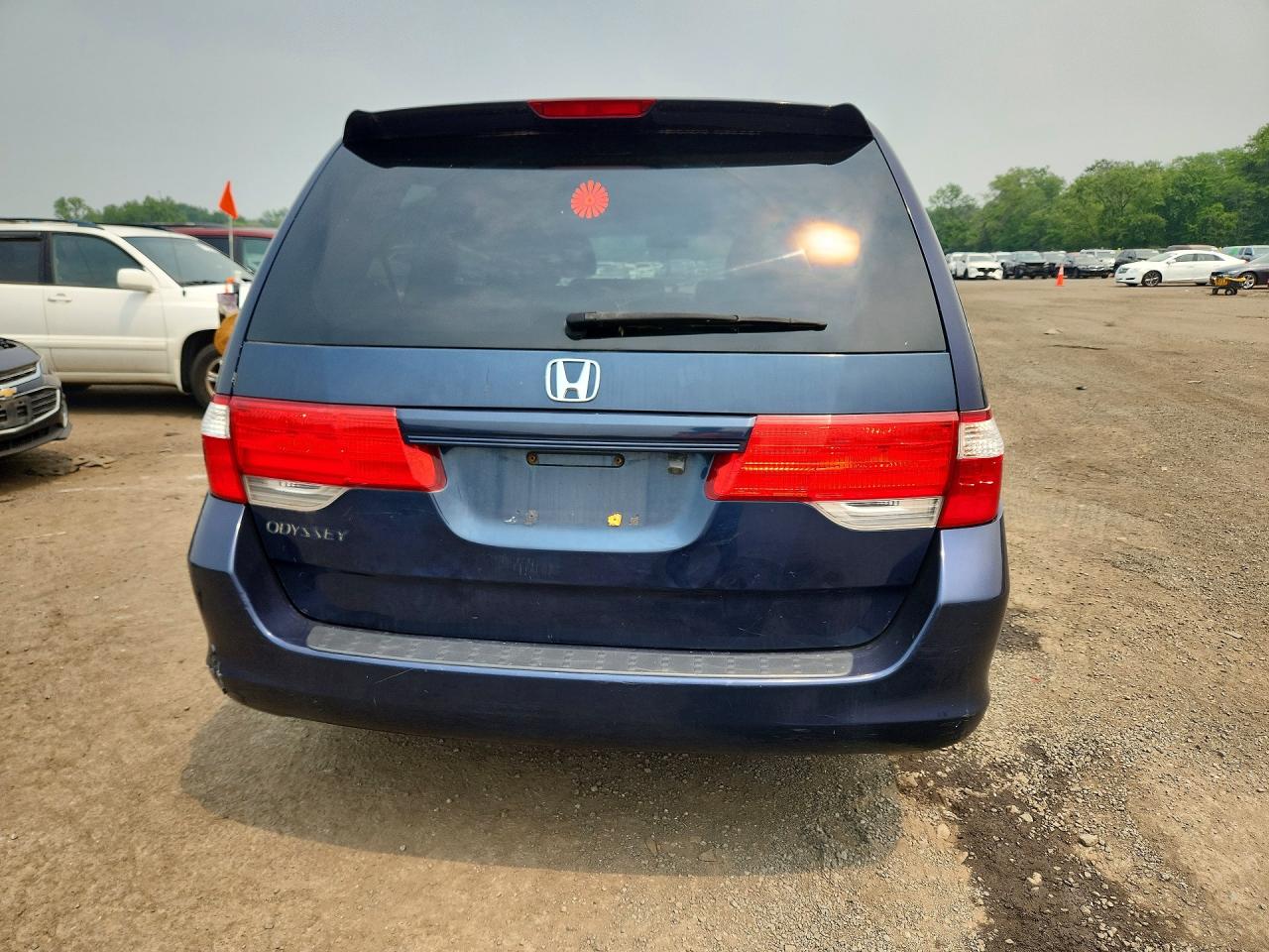 2007 Honda Odyssey Exl Blue vin: 5FNRL38767B057655