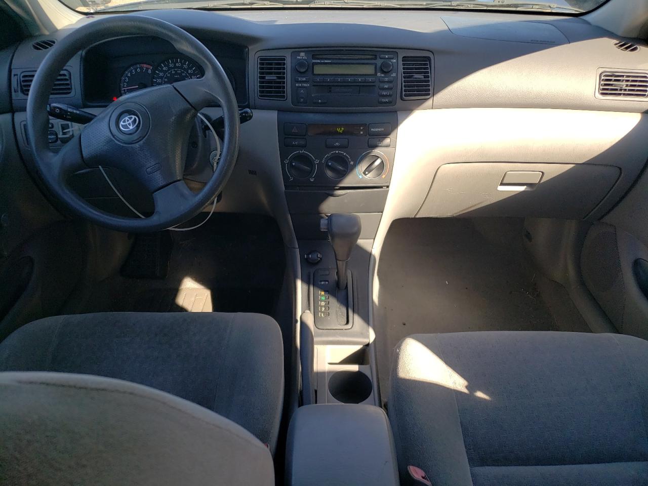 2004 Toyota Corolla Ce Blue vin: 1NXBR32E14Z221626