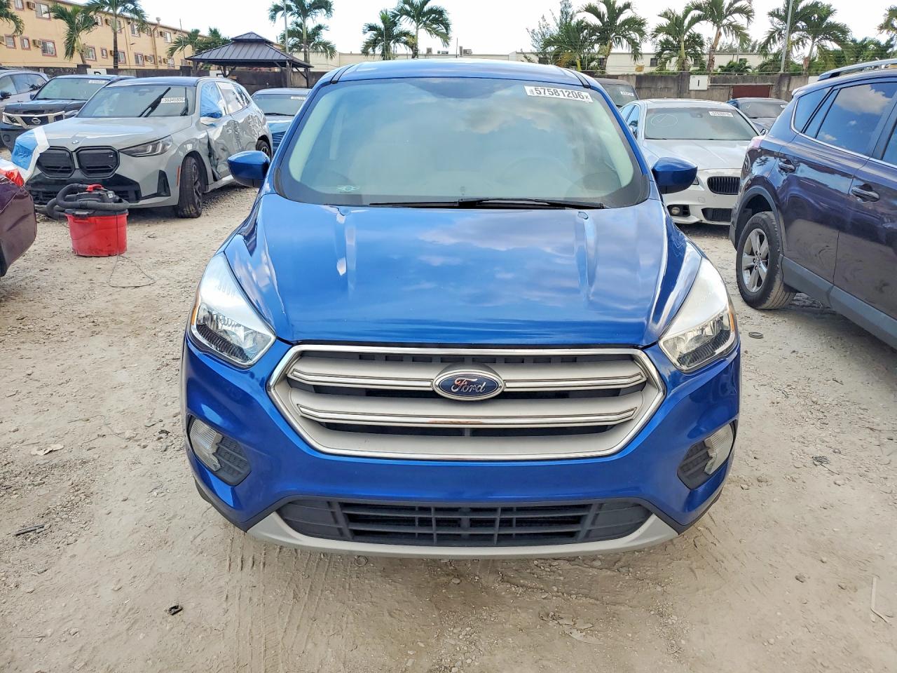 2019 Ford Escape Se Blue vin: 1FMCU0GD1KUA50357