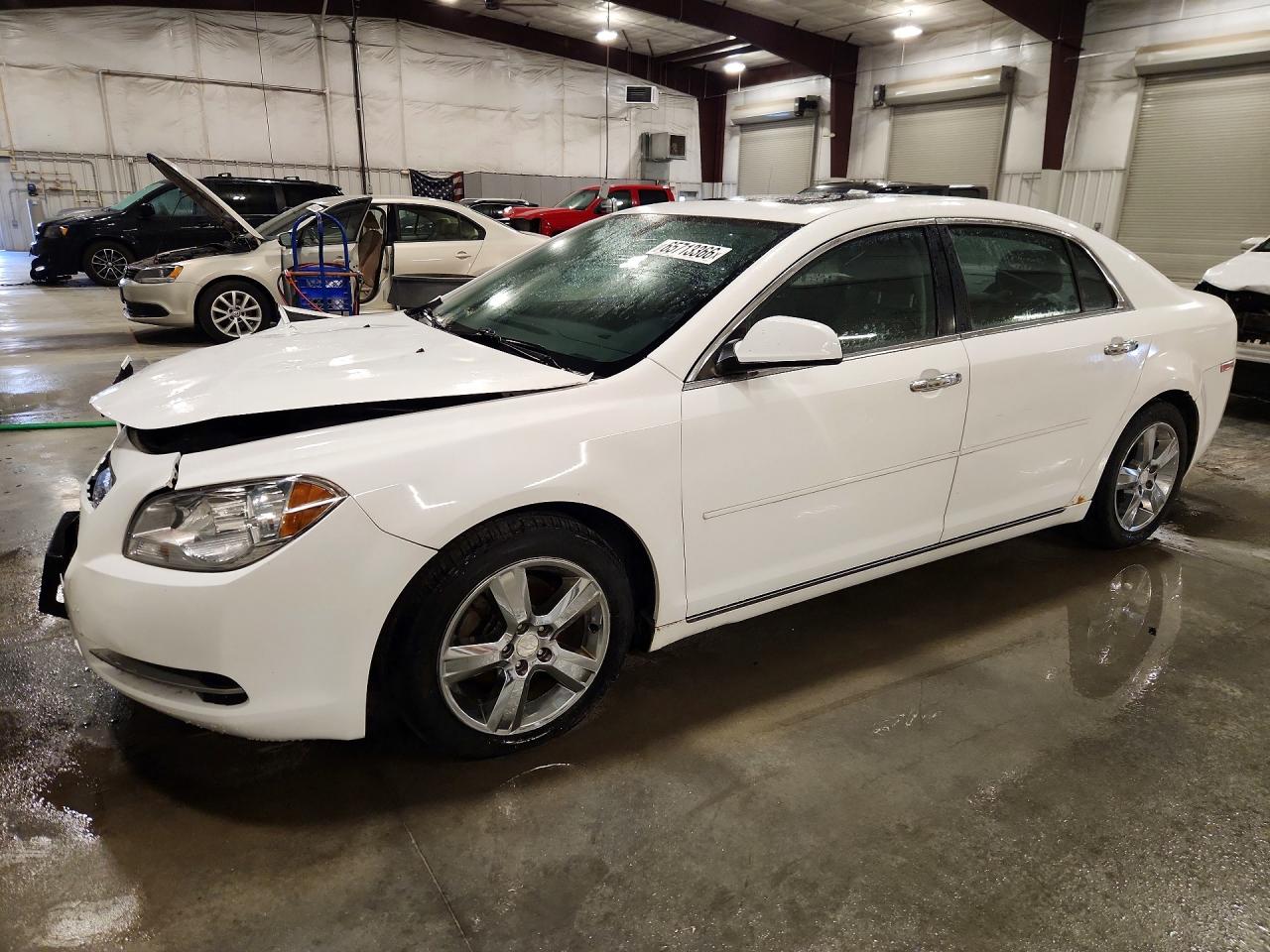 2012 Chevrolet Malibu 2lt White vin: 1G1ZD5EU7CF360817