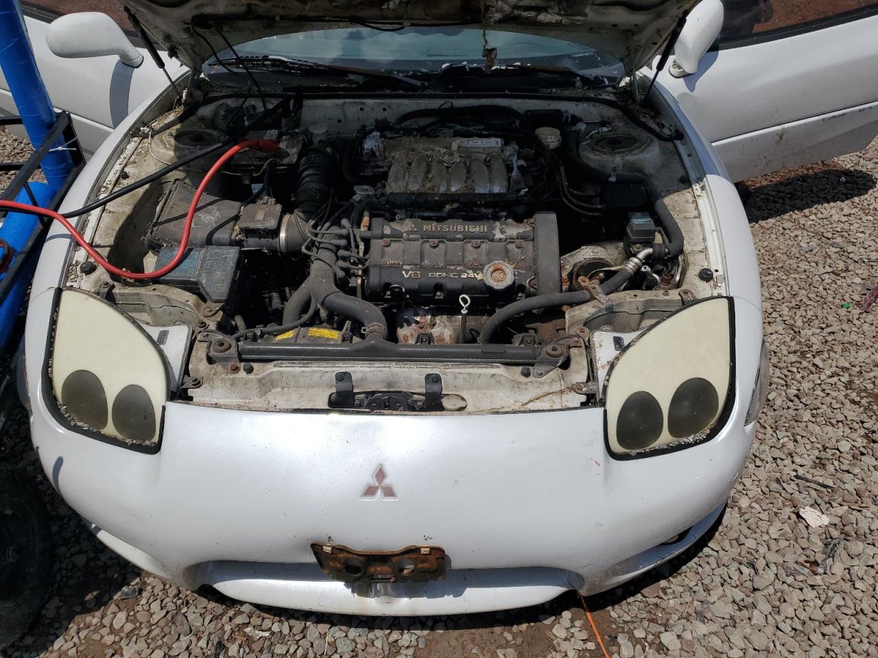 1998 Mitsubishi 3000 Gt Sl   White vin: JA3AM84J7WY003884