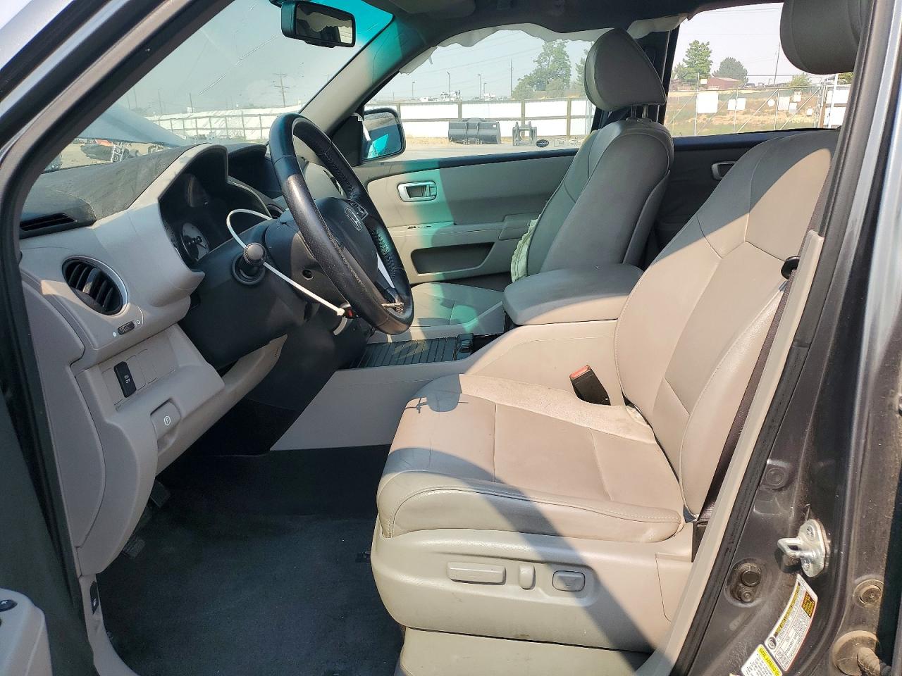 2011 Honda Pilot Exl Gray vin: 5FNYF4H58BB027282
