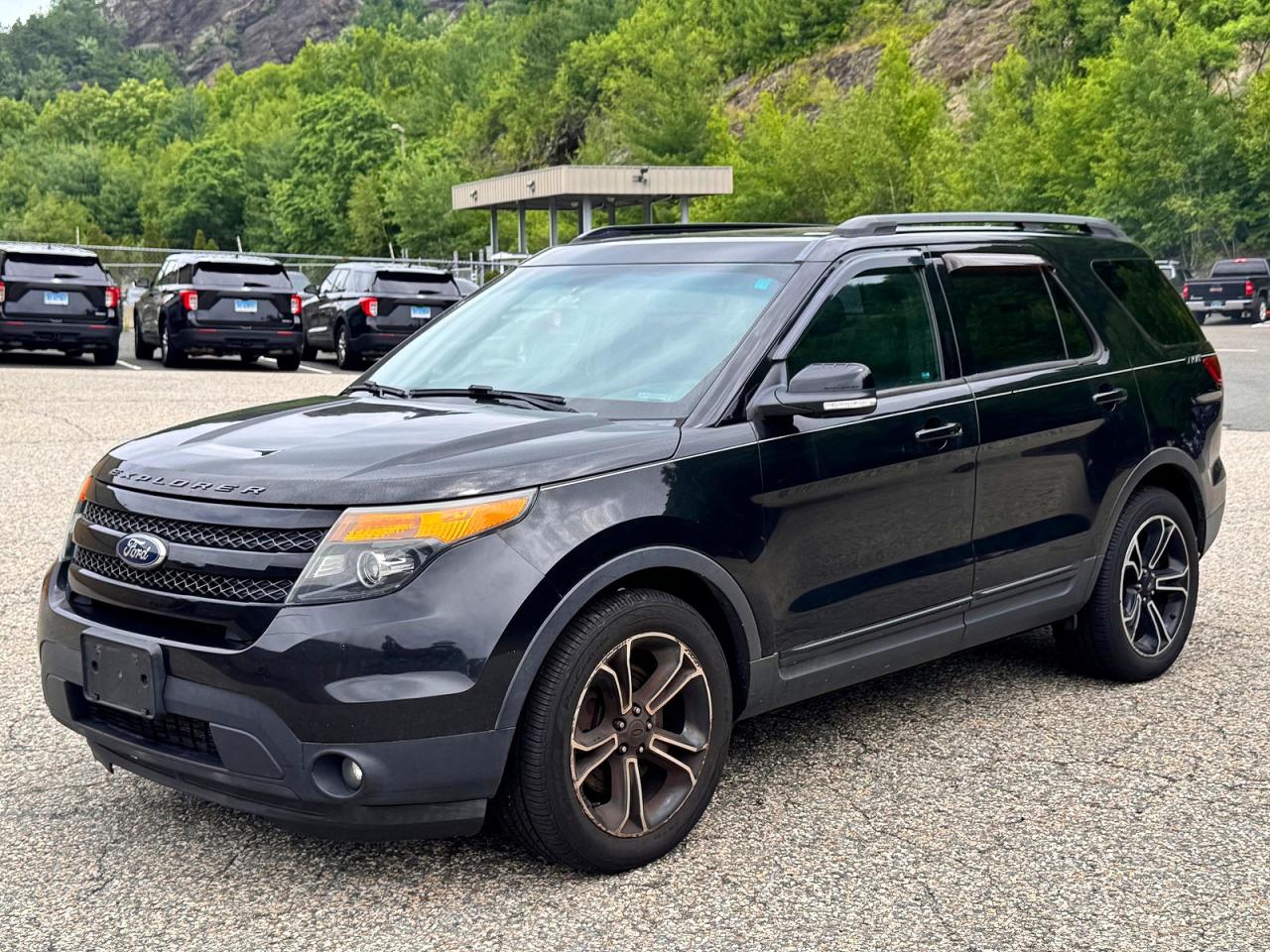 2015 Ford Explorer Sport Black vin: 1FM5K8GT7FGC32590