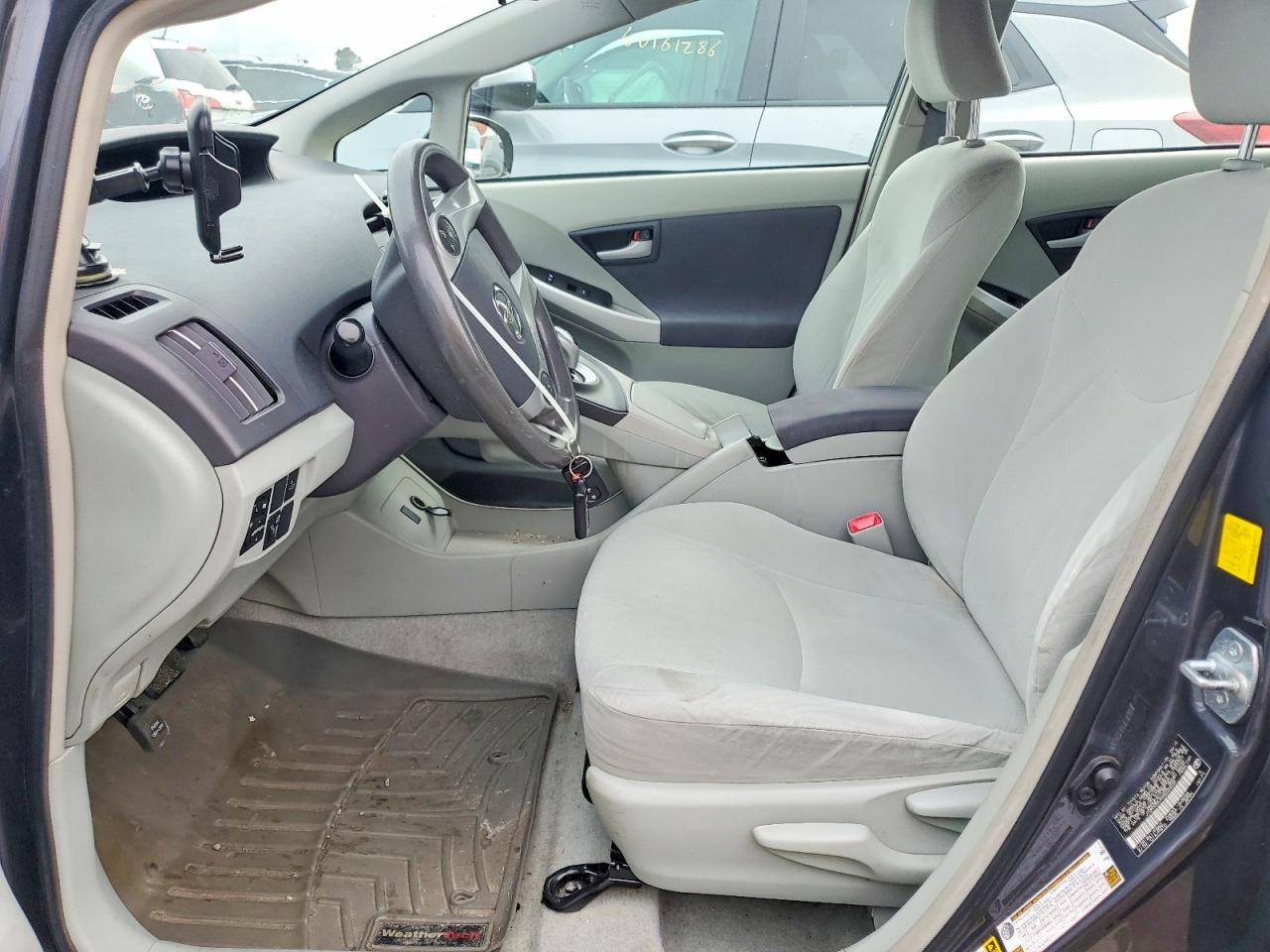2010 Toyota Prius Iii Gray vin: JTDKN3DUXA5220033
