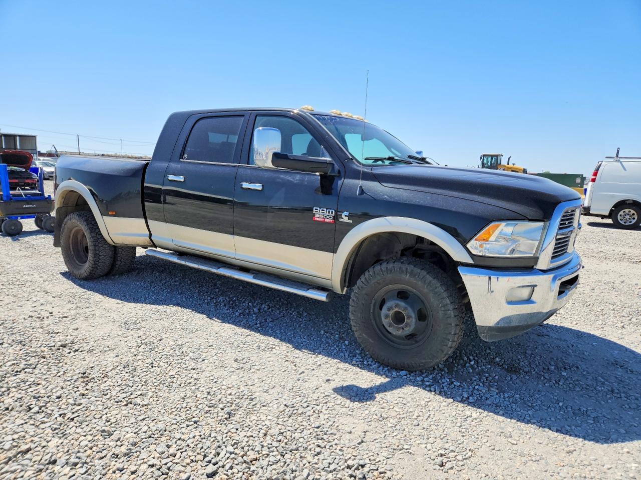 2011 Dodge Ram 3500 Black vin: 3D73Y4HL7BG585658