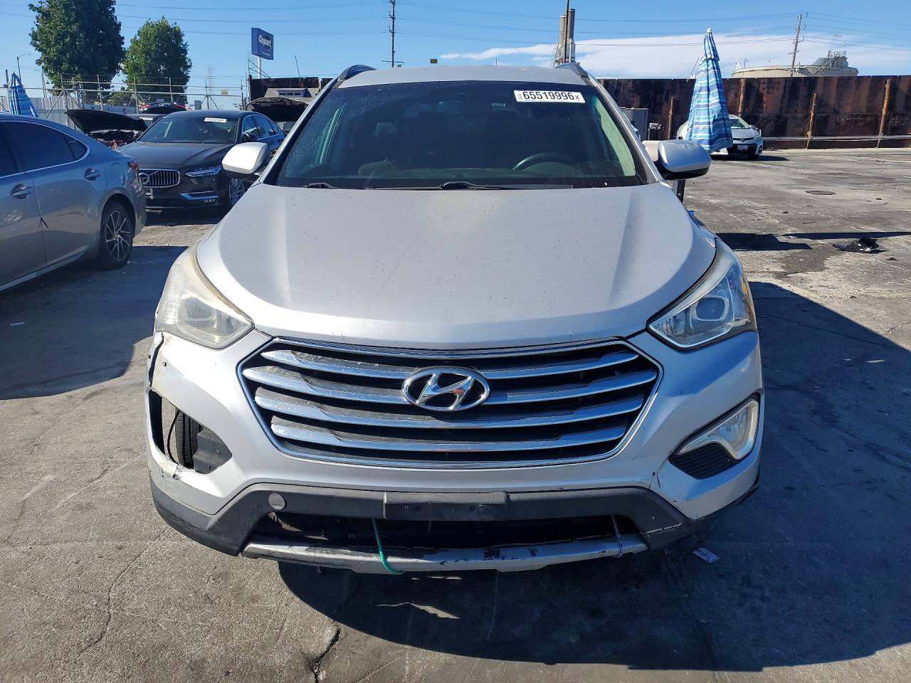 2015 Hyundai Santa Fe Gls Серебряный vin: KM8SM4HF6FU108438