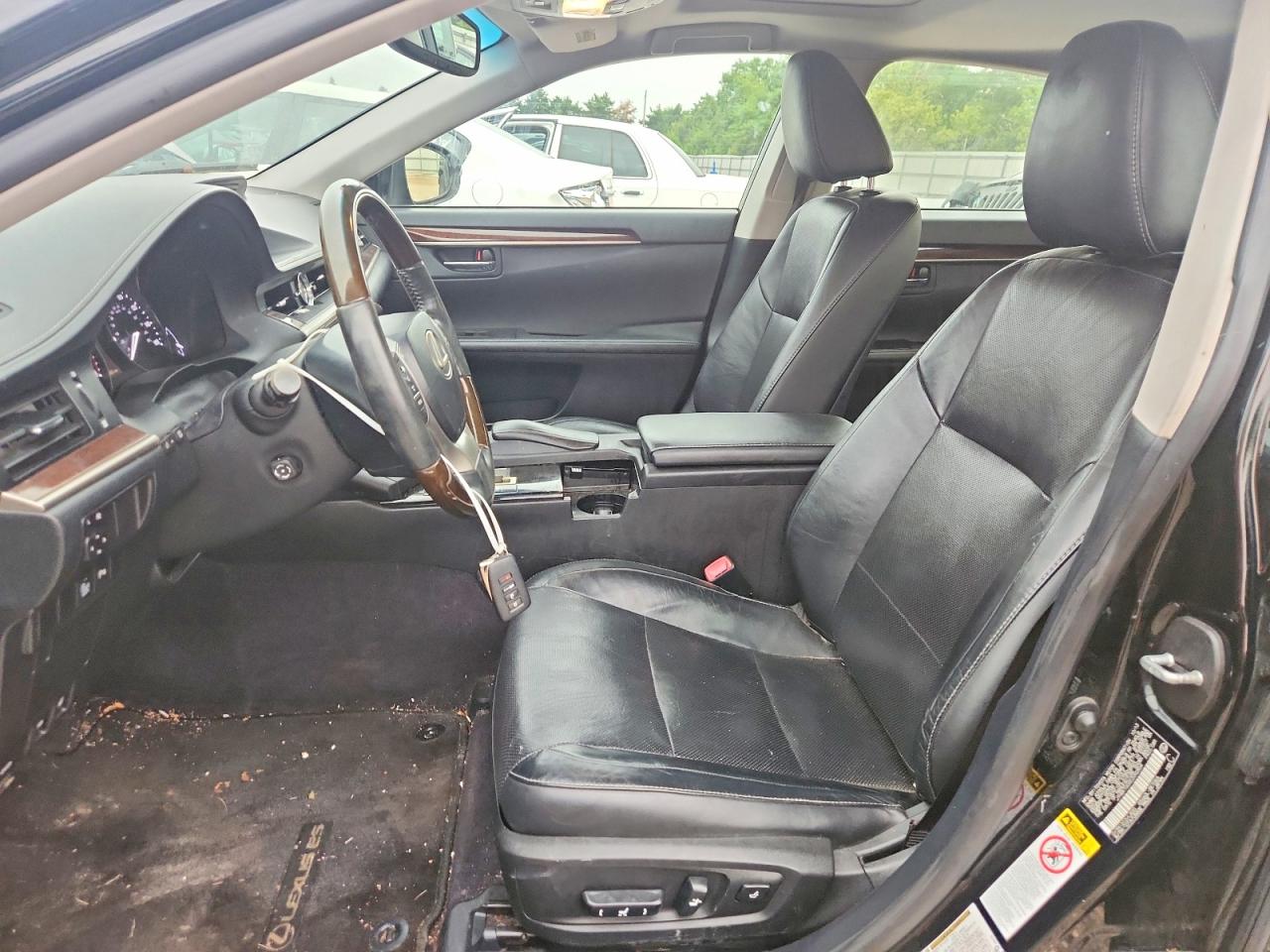 2014 Lexus Es 350 Black vin: JTHBK1GGXE2092854