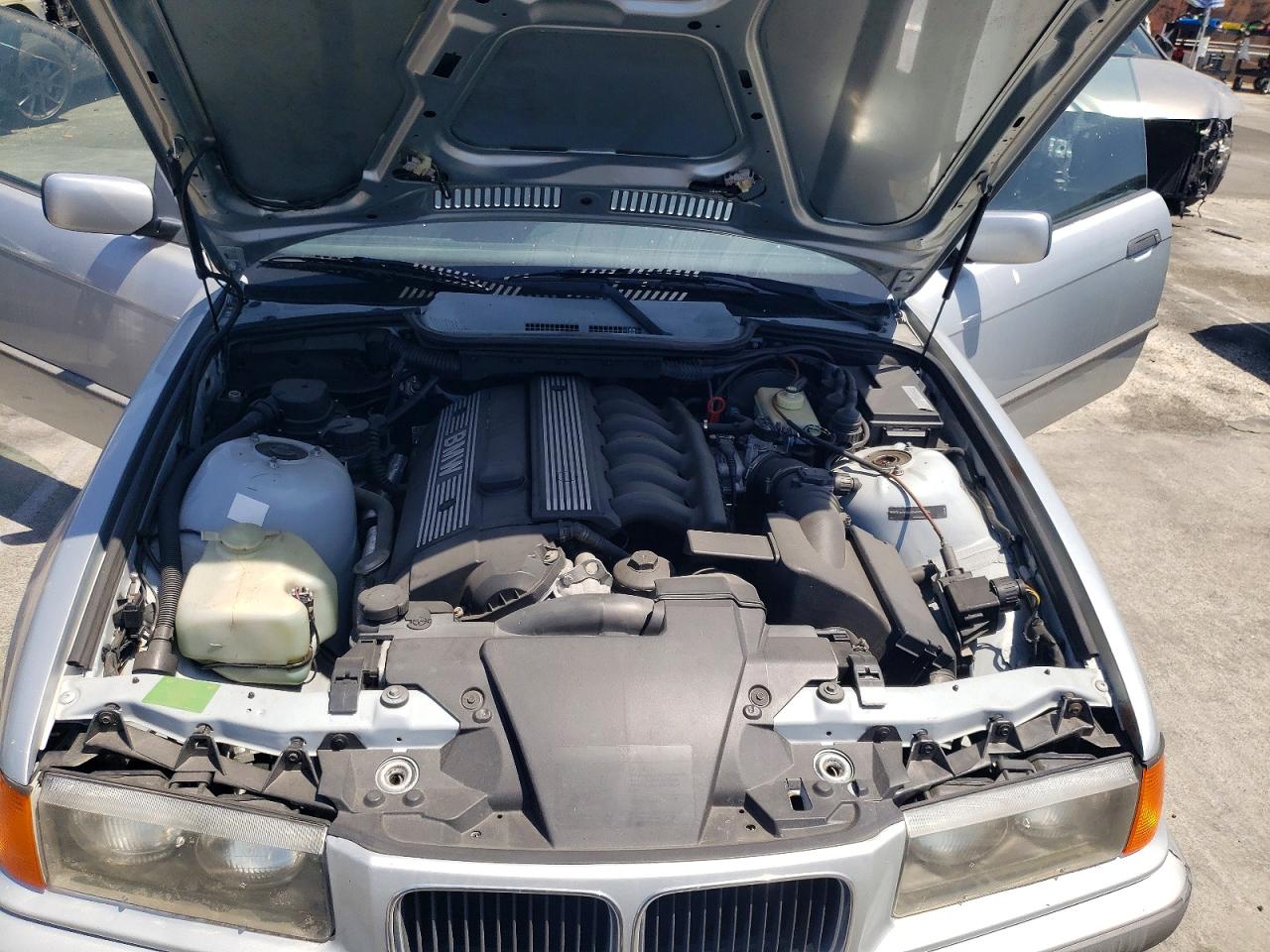 1996 Bmw 328 Ic Automatic Gray vin: WBABK8329TET94083